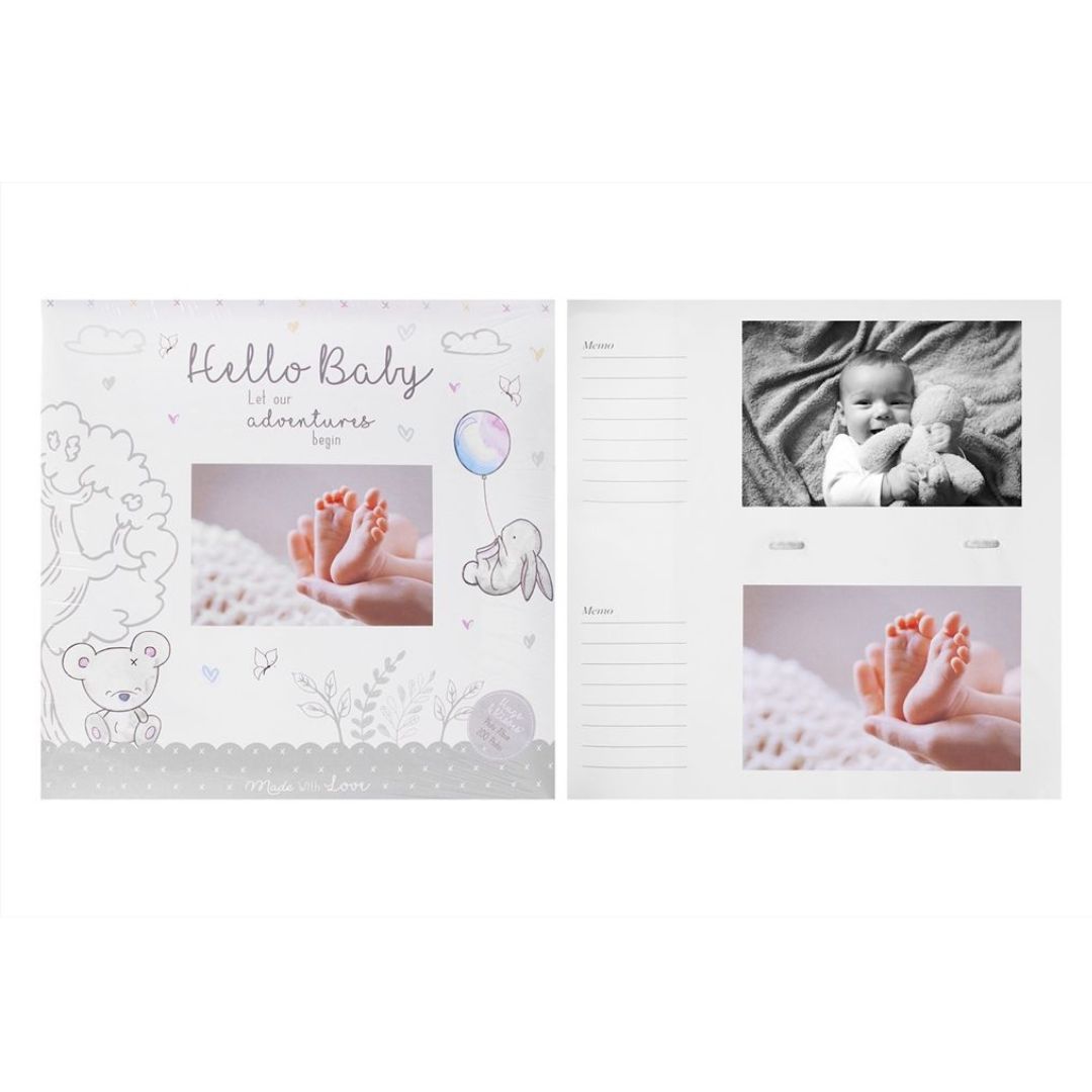 Hugs & Kisses Hello Baby Photo Album