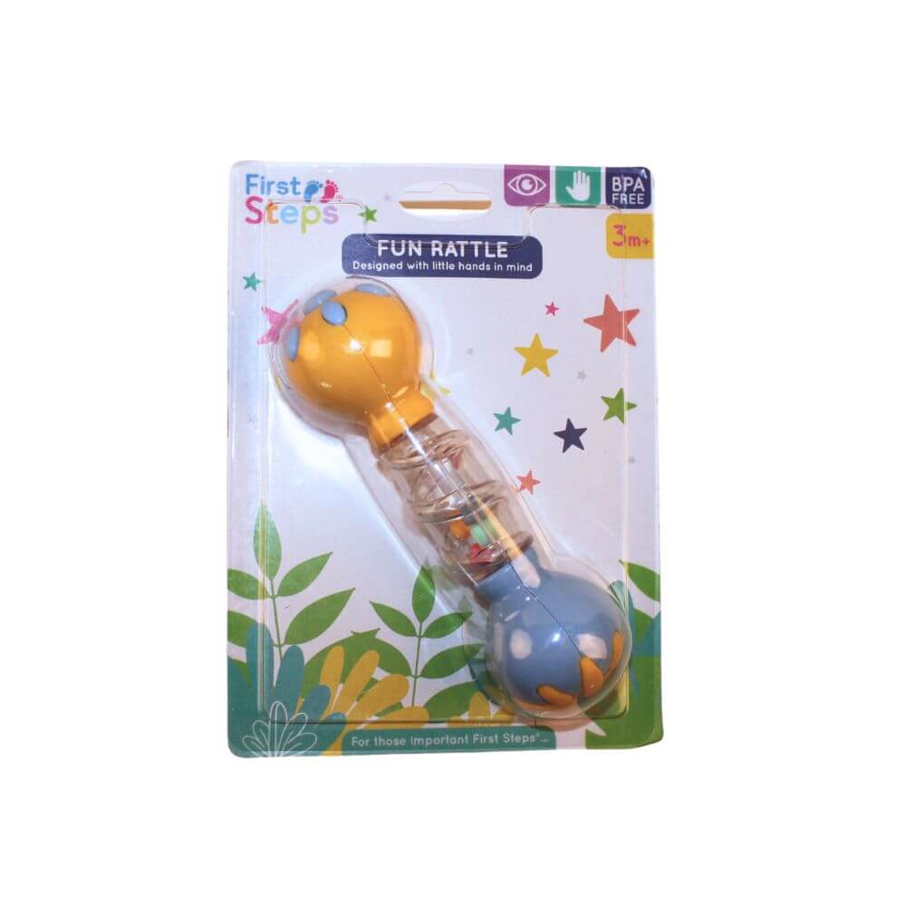 First Steps Dumbbell Rattle