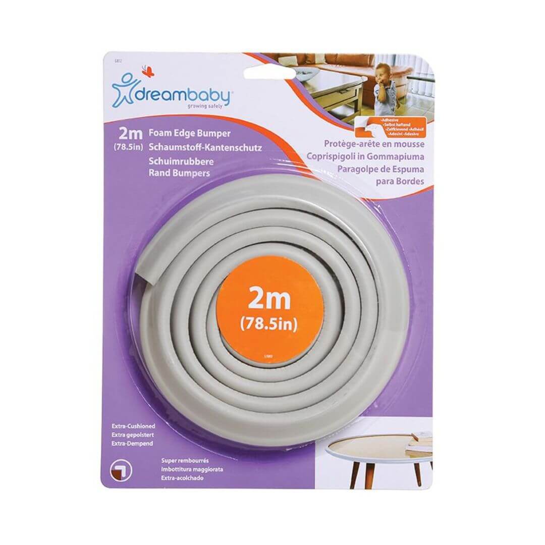 Dreambaby Foam Edge Bumper 2 Metre Roll