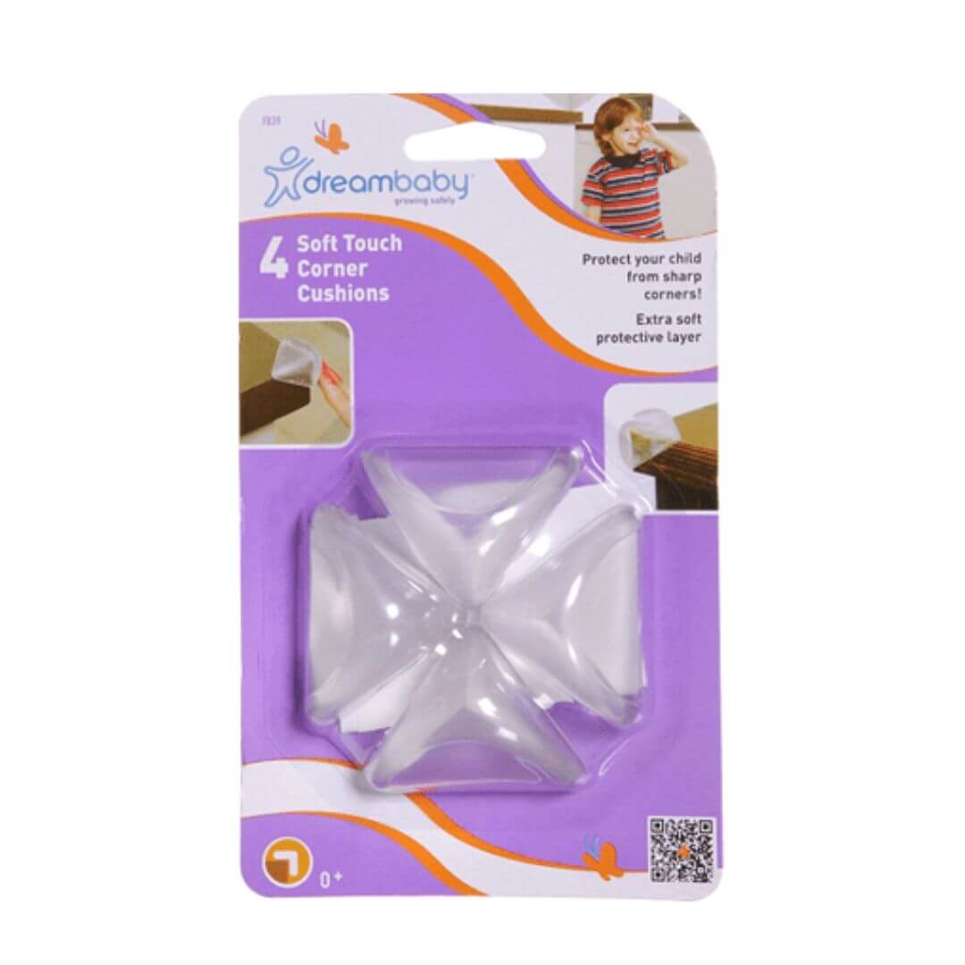Dreambaby Soft Touch Corner Cushions 4 Pack