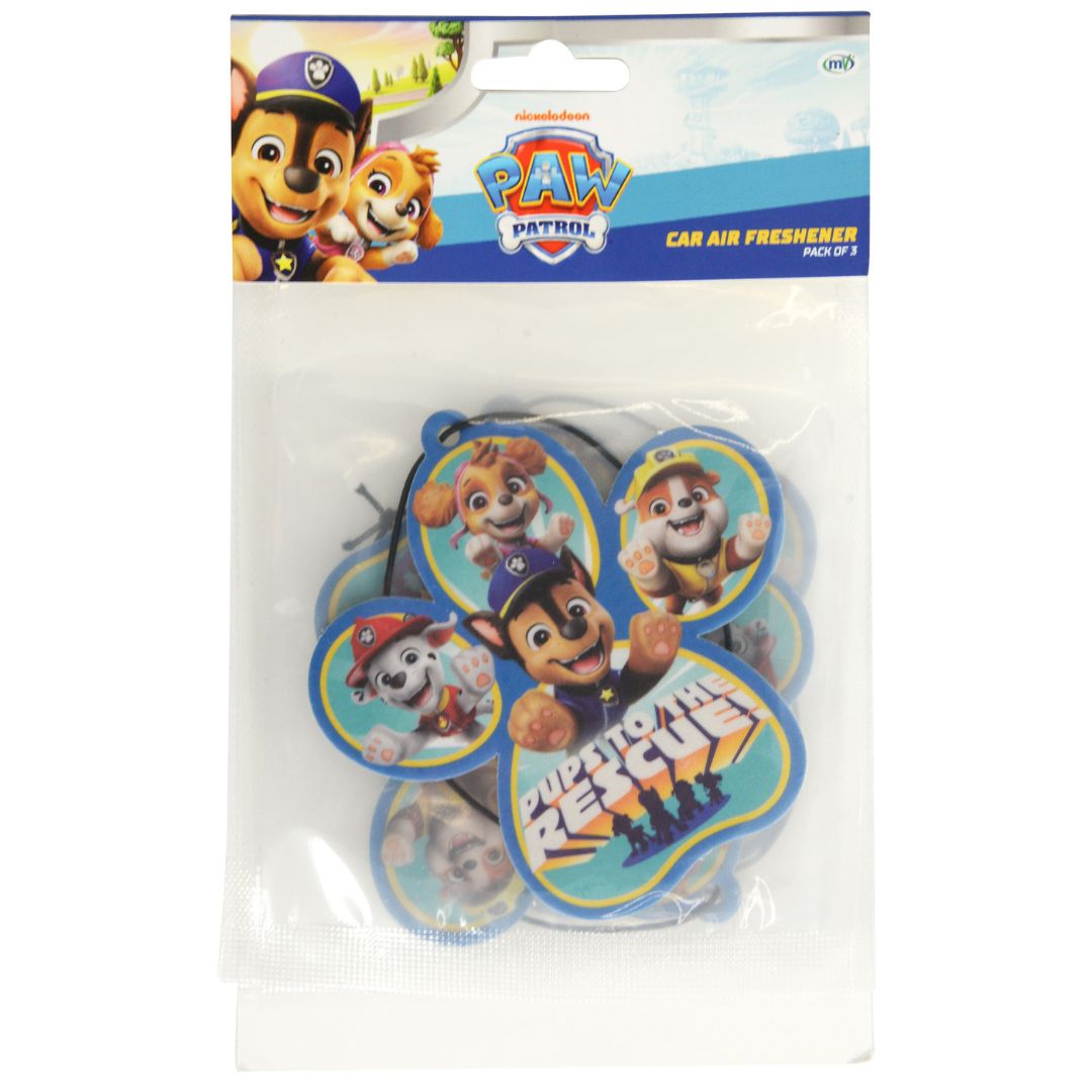 Paw Patrol Car Air Freshener - 3 Pack 