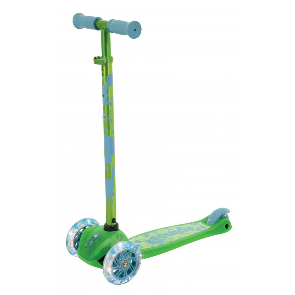 Squish Mini Flex LED Tilt Scooter Green