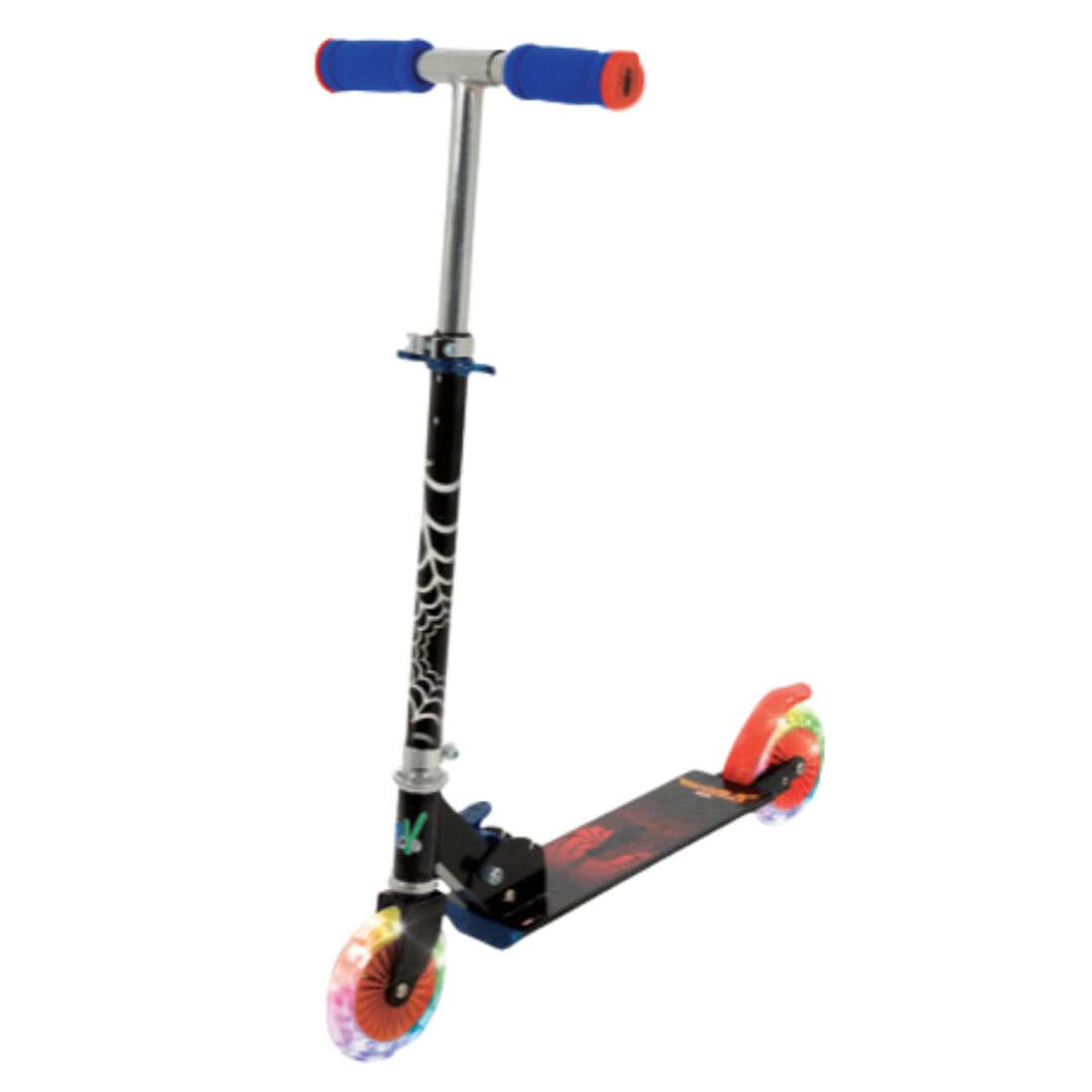 Spider-man Folding In-line Scooter with Light Up Wheels