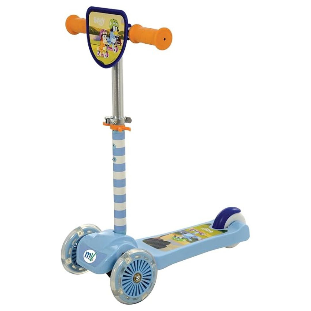 Bluey Mini Go! Tilt 3-Wheel Scooter with Light-Up Wheels