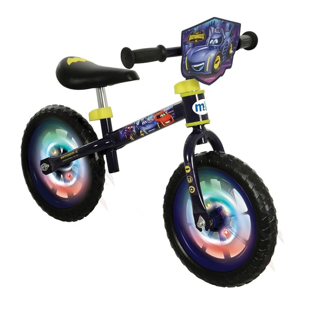 Batwheels 12" Balance Bike with Light Up Wheels