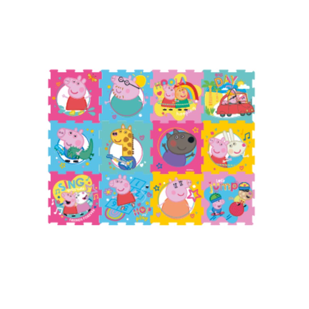 Peppa Pig 12 piece EVA Playmat