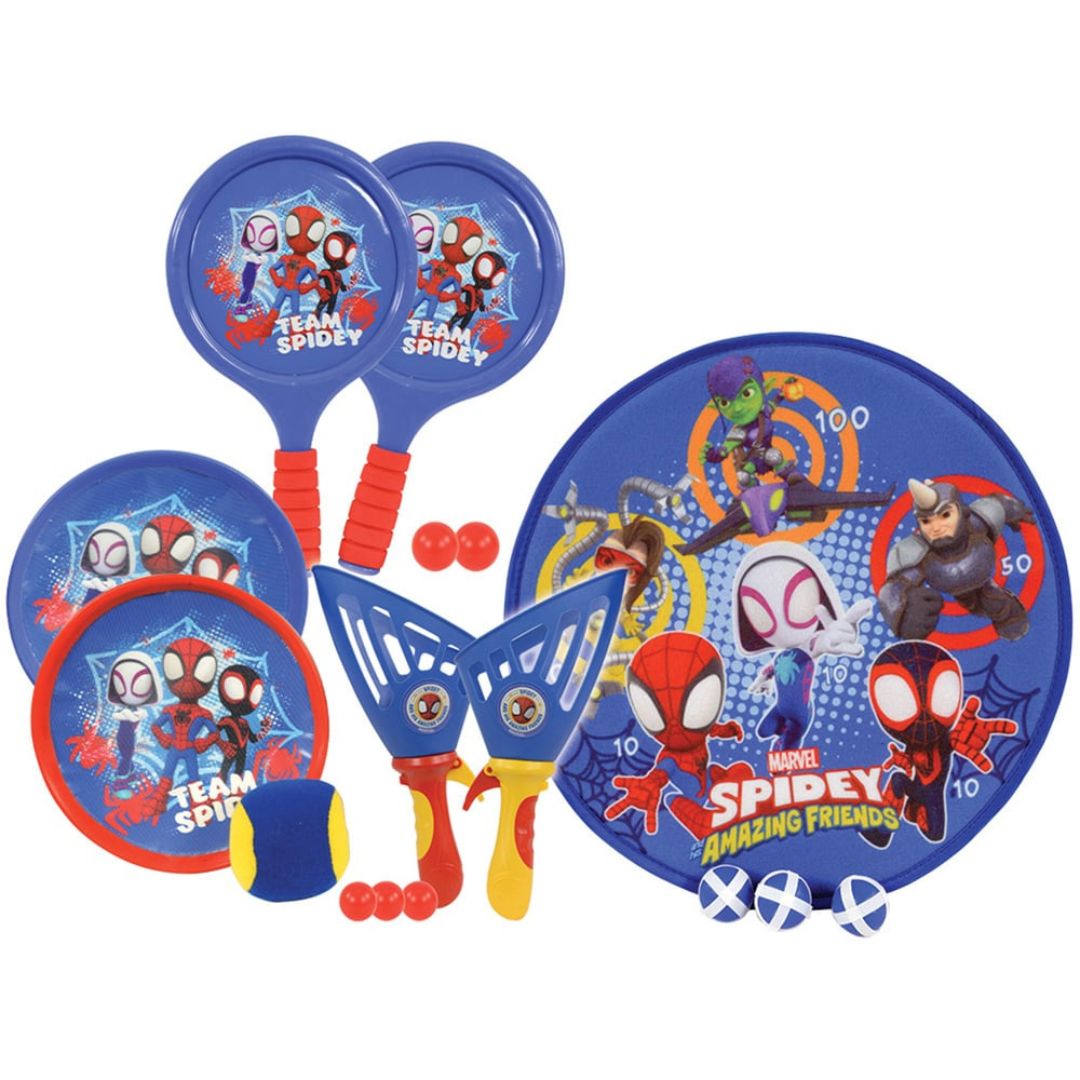 Spidey & His Amazing Friends 4-in-1 Garden Games Set 