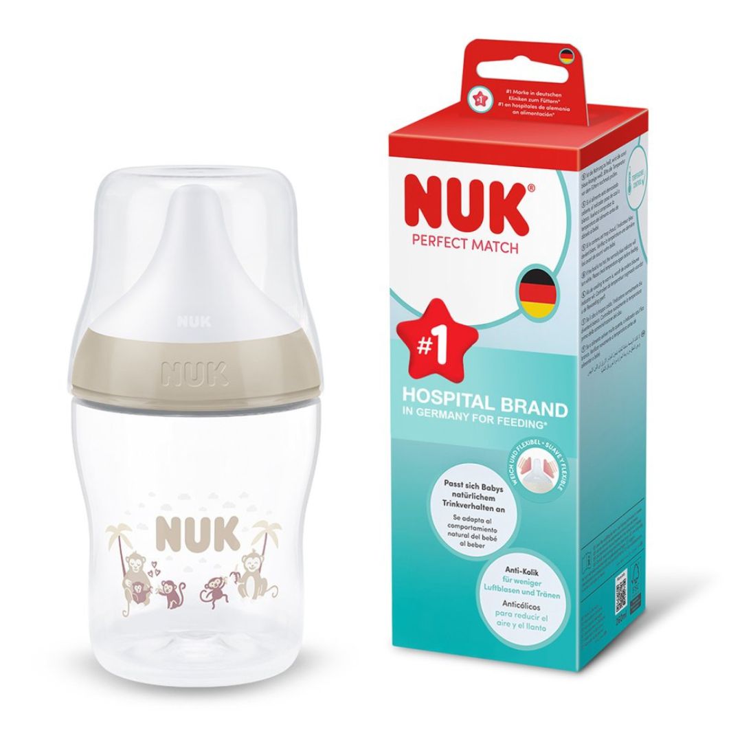 NUK Perfect Match Baby Bottle 150ml 0+ Months