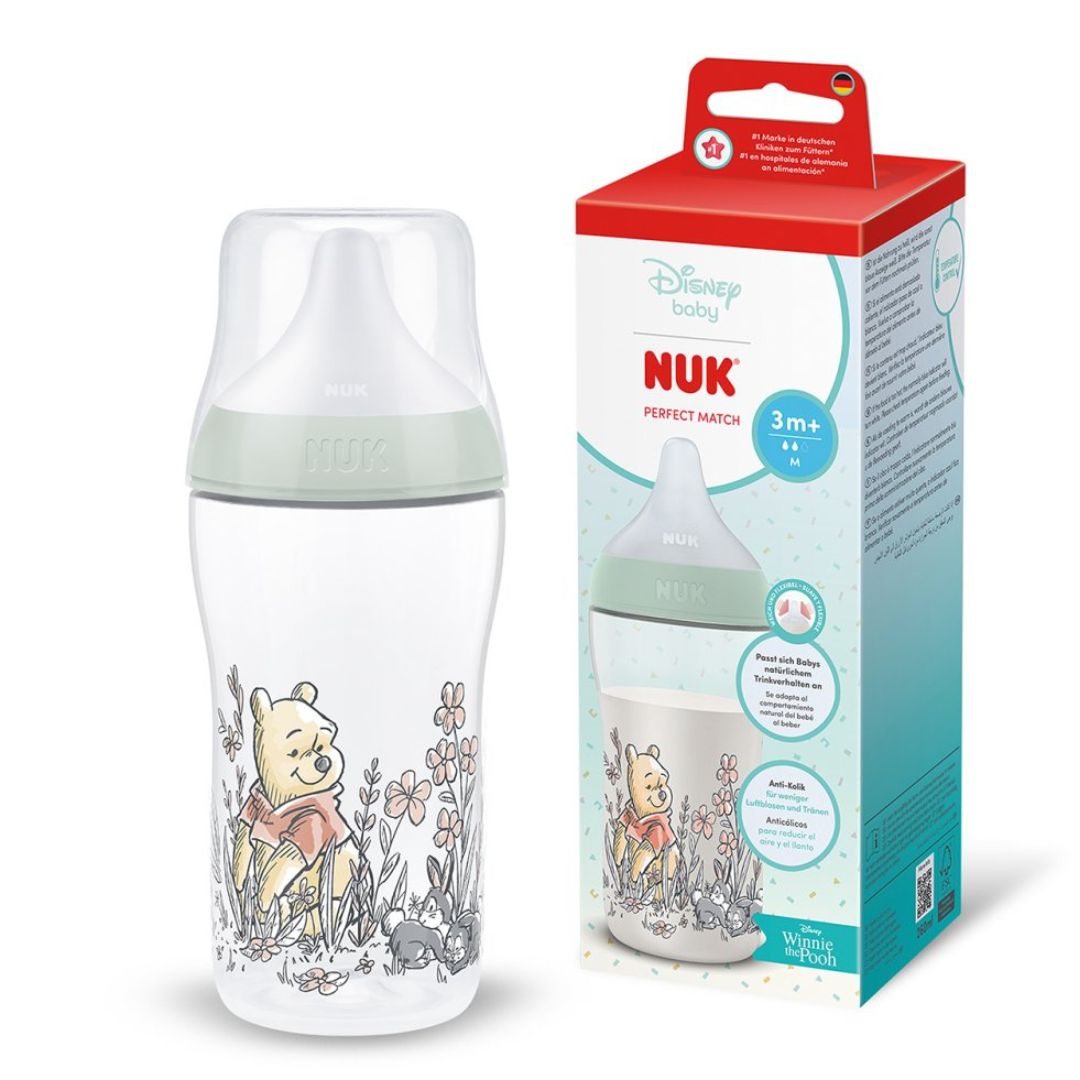 NUK Perfect Match Baby Bottle 260ml 3+ Months 