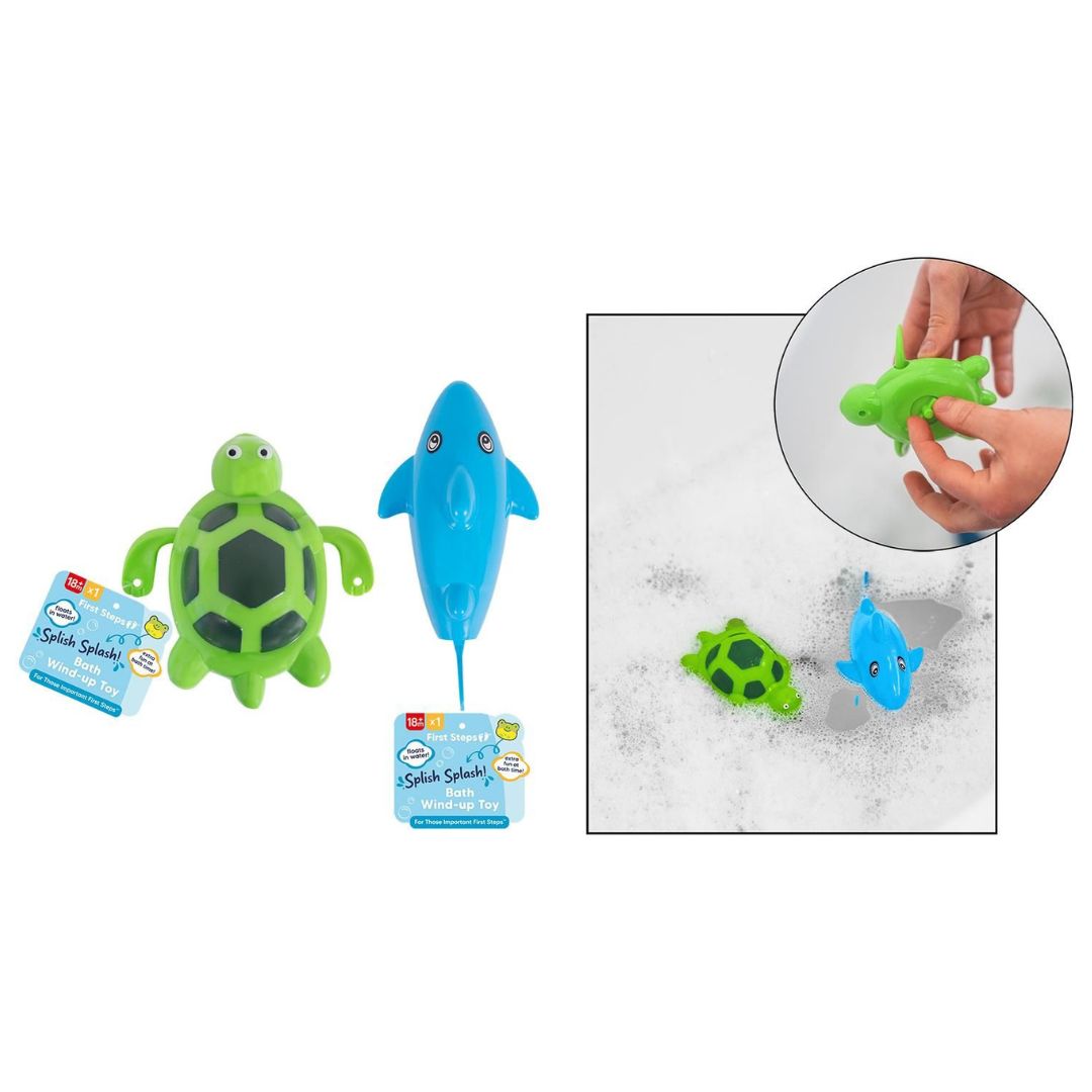 First Steps Splish Splash Wind Up Toy - 2 Assorted Designs