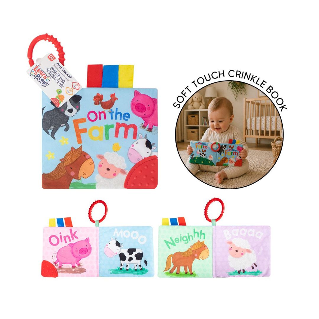First Steps Soft Touch Crinkle Book
