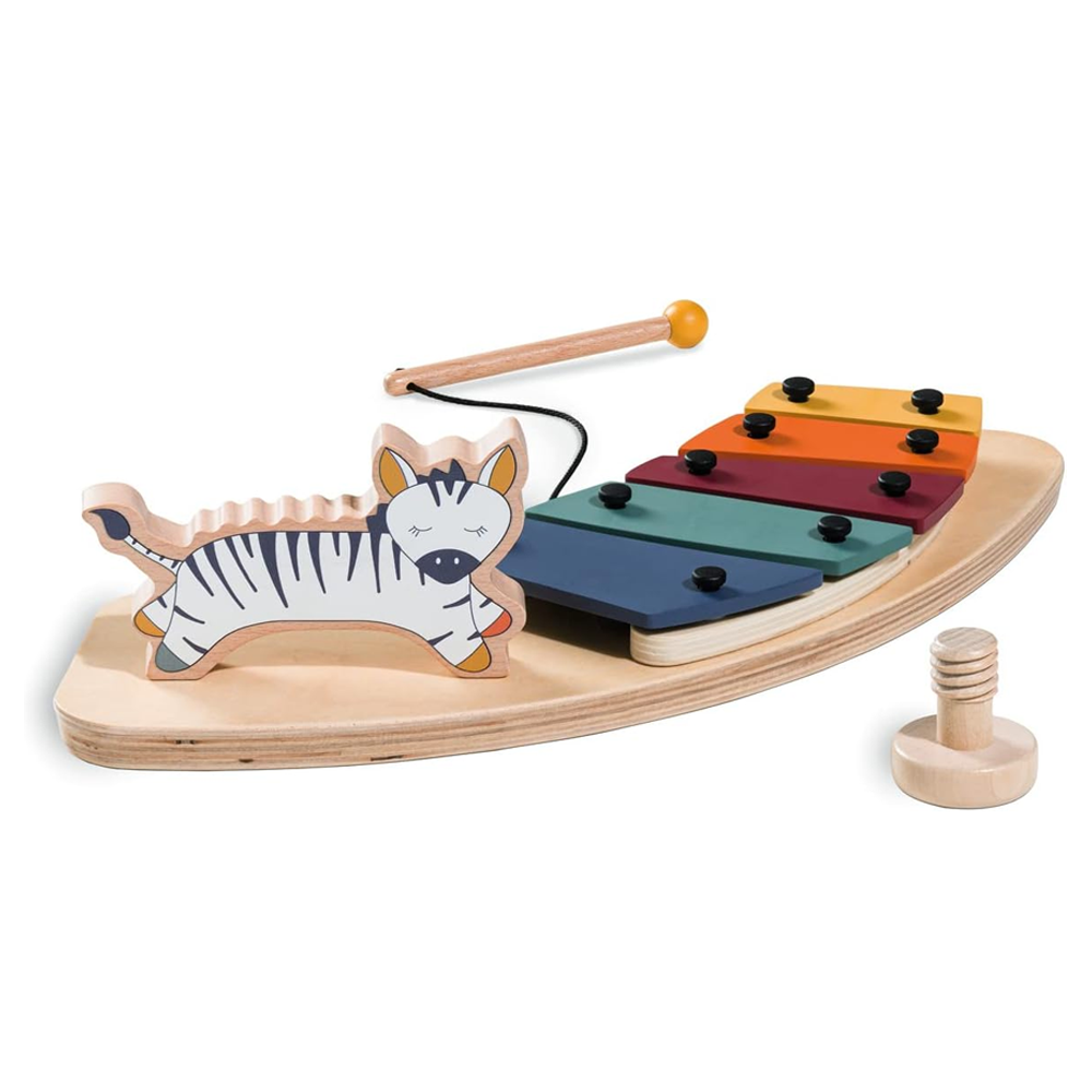 Hauck Alpha+ Play Music Toy - Zebra
