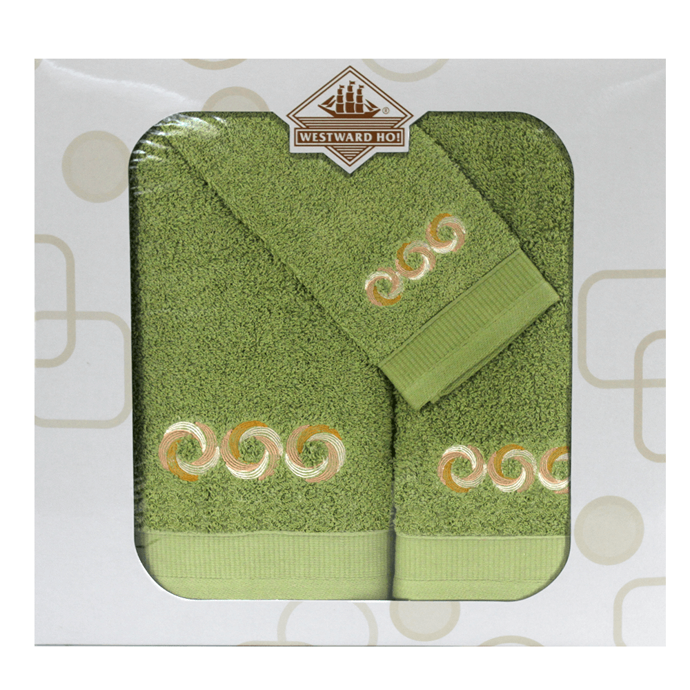 Westward Ho! 3 Piece Universe Boxed Towel Set