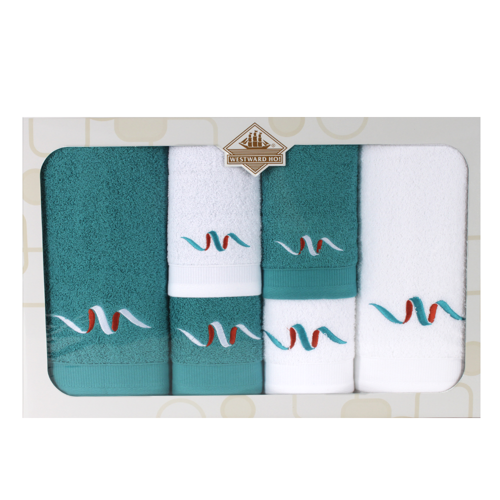 Westward Ho! 6 Piece Signature Boxed Towel Set