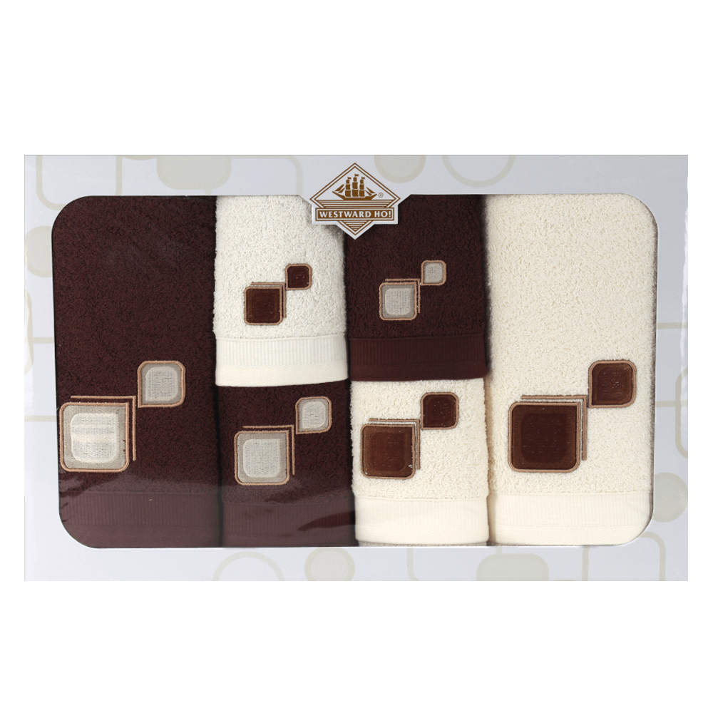 Westward Ho! 6 Piece Sitio Boxed Towel Set