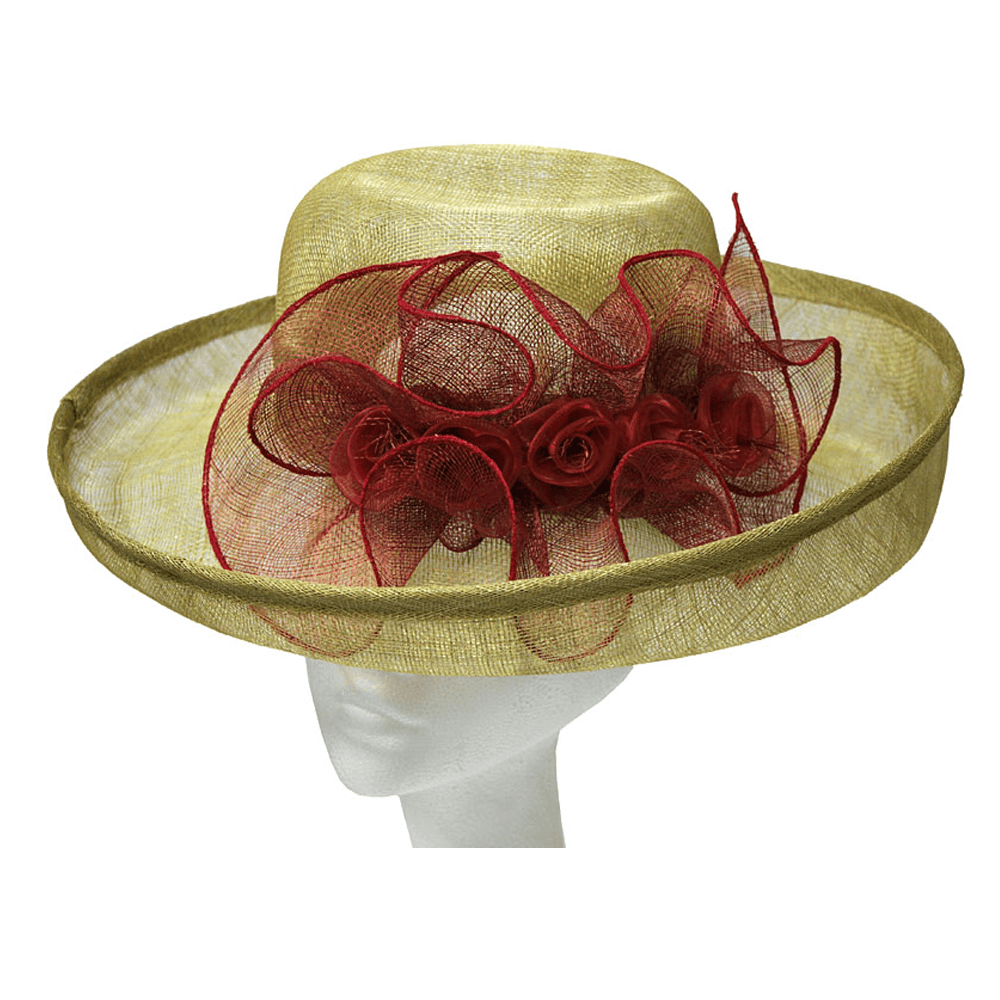 Sinamay Ladies Hat with Elegant Bow
